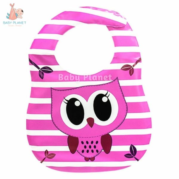 Cute Cartoon Design Imported Waterproof Baby Bibs #9