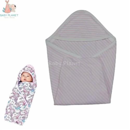 Soft Cotton Swaddle Blanket With Hood 3030 Inches