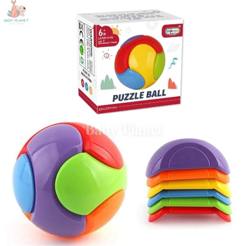 2 in 1 Childrens Puzzle Assembling Intelligence Toy Ball and Money Saving Till