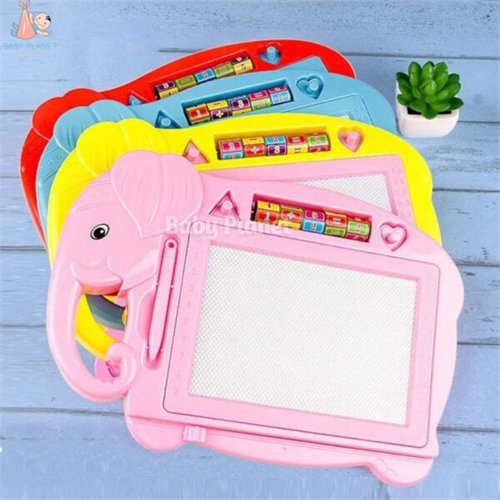 Elephant Design Magnetic Writing And Drawing Board for Kids