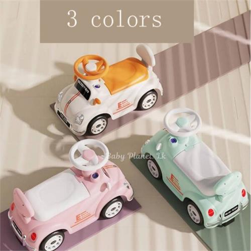 Retro Style Cute Ride-On Tolo Car with Music and Lights