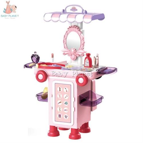 VANYEH 2 in 1 Fun Mobile Bus with Dressing Table Set