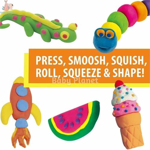 Kids 6 Cans Play Dough Set