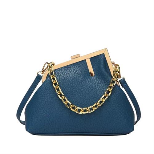 Ladies Designer Luxury Leather Handbags Blue