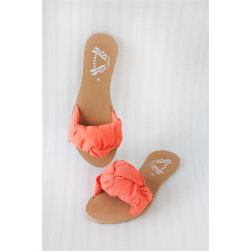 Ladies Barki Pink Slip-on Sandals