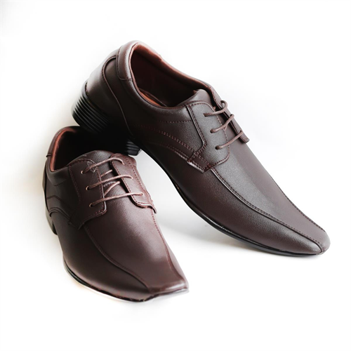Wolfgang Gents Leather Shoes - Dark Brown