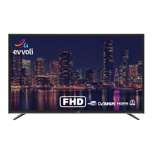 EVVOLI (Italian Brand) 43 Full HD LED Frameless TV