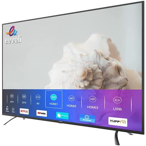 EVVOLI (Italian Brand) 43 Smart Android 13 + Bluetooth FHD LED Frameless TV with Voice control Remote