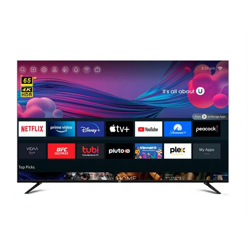 MI+ 65 inch Smart Android 4K UHD LED Frameless TV with Smart Remote