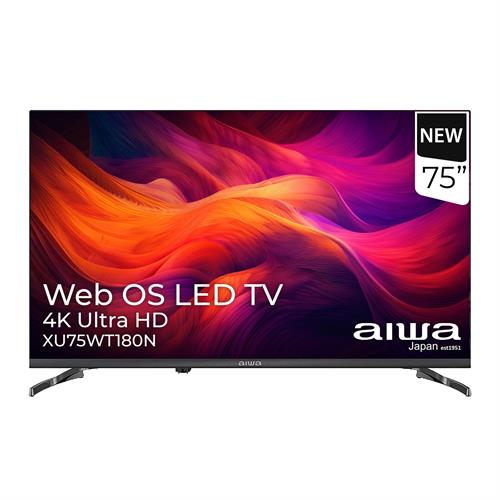 Aiwa Japan 75 inch WebOS Smart 4K Ultra HD TV XU75WT180N