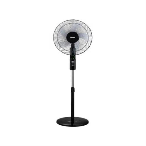 Abans 16 inch Stand Fan with Remote - Black