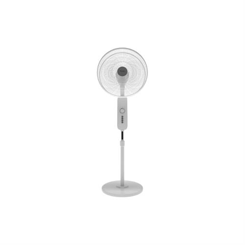 Abans Rust Free Stand Fan - Arctic White
