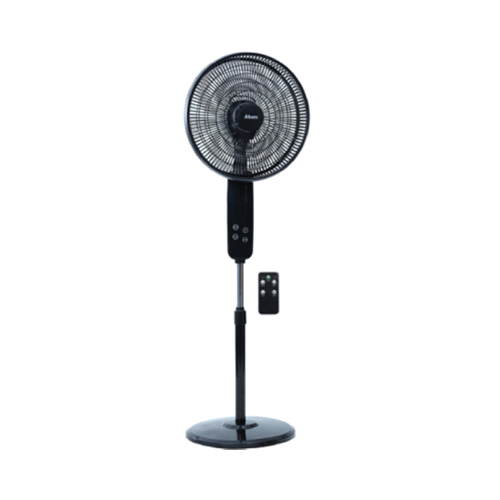 Abans Stand Fan with Remote - Midnight Black