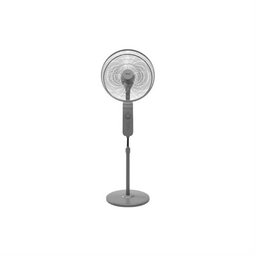 Abans Stormy Rust Free Stand Fan - Grey