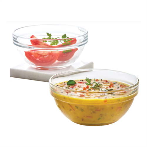 Borosil Stackable Bowl 6-Pcs - 370ML