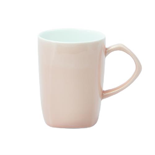 Dankotuwa Porcelain Tea Mug - Pink Glaze
