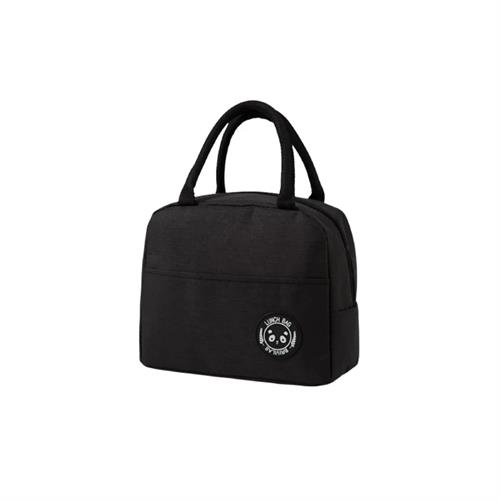 Heat Insulated Leak Proof Lunch Bag - Black