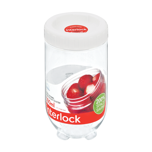 LocknLock Interlock Container - 500ml (White)