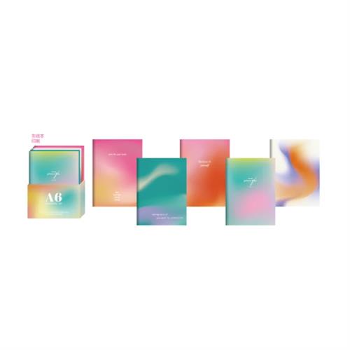 MINISO 5 Piece Colorful A6 Notebook Set - 32 Sheets