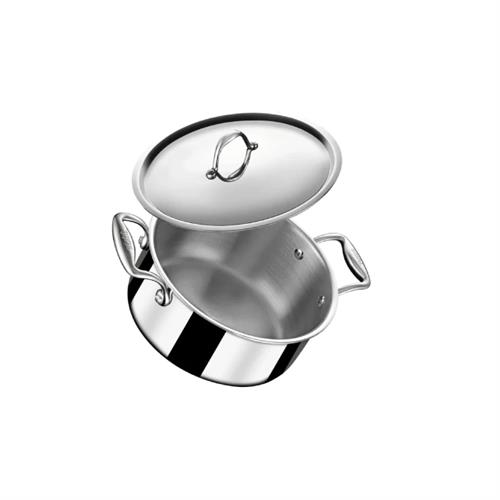 Stahl Triply Artisan Sauce Pot Lid - 24cm