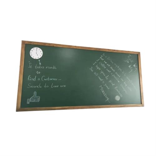 Scan Green Board Wooden Frame - 4x3 Feet