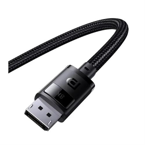 Baseus High Definition Series DP 8K to DP 8K Adapter Cable 5M - Cluster Black