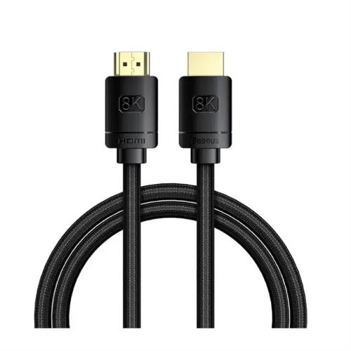 Baseus High Definition Series HDMI 8K Nylon Braided Cable 3M - Black