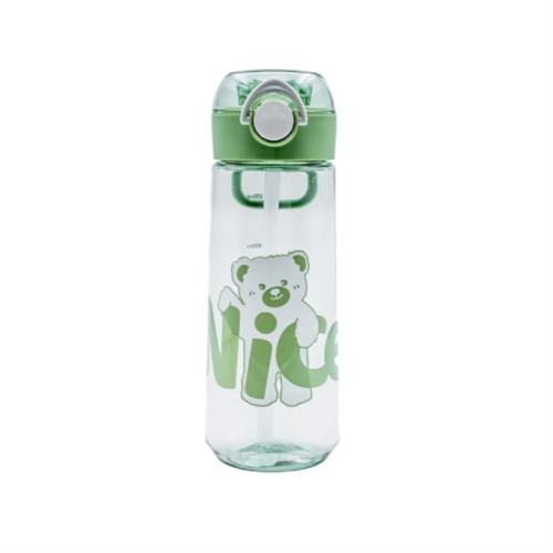 Kids Water Bottle Nice Bear Green - 650ml