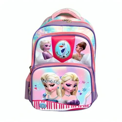 3D Cartoon Kids Backpack Large - Frozen