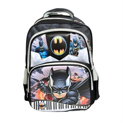 3D Cartoon Kids Backpack Small - Batman