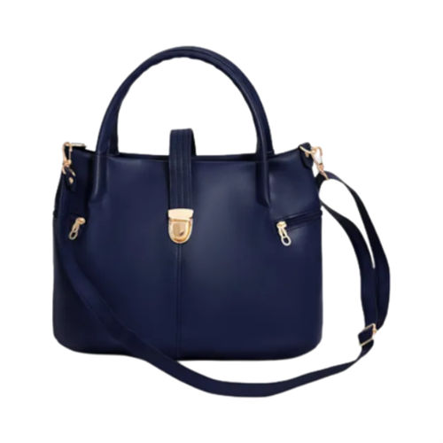 Enmark Flexi Carry Top Handle Ladies Handbag - Blue