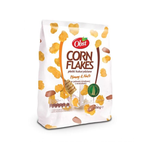 Obst Corn Flakes Honey and Nuts - 250g
