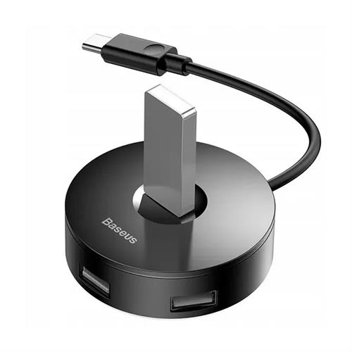 Baseus Air Joy - round box TYPE-C Hub adapter Type-C to USB3.0*1 / USB2.0*325CM - Black