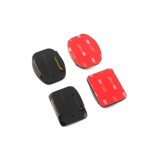4 In 1 Curved and Flat Mount Pack For GoPro 11 9 8 7 6 5 4 and Other Action Cameras