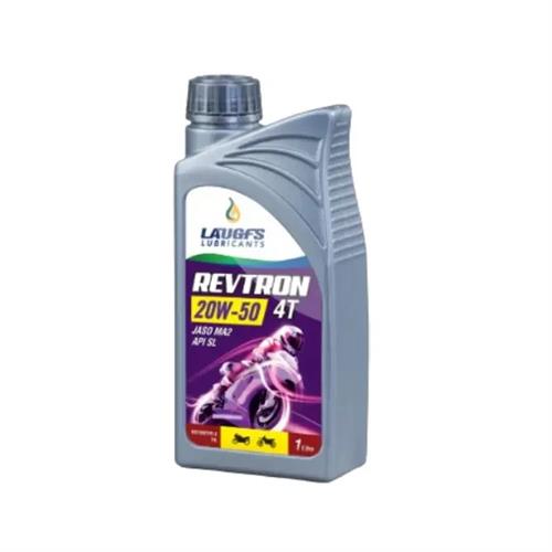 LAUGFS REVTRON Gold Ultra 4T SAE 20W-50 Motorcycle Oil - 1L