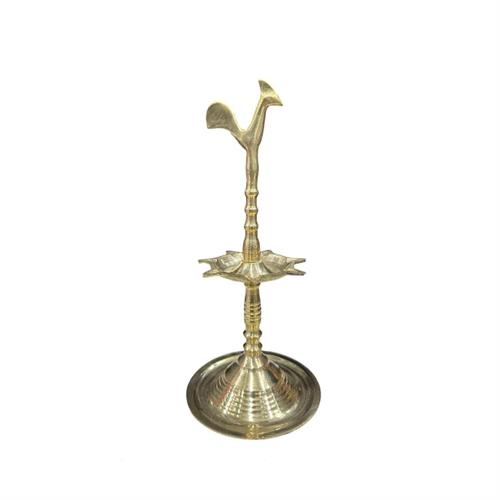 Traditional 12 inch Brass Oil Lamp