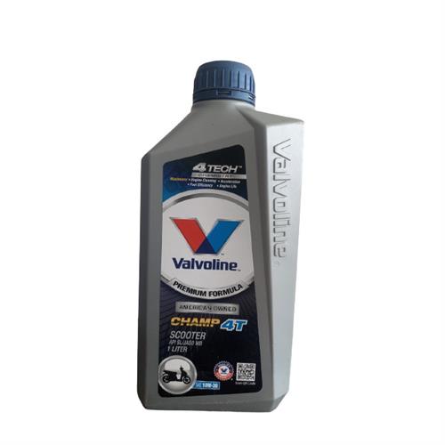 Valvoline 1L Motorcycle Oil - Champ 4T Scooter 10W-30