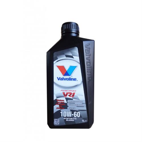 Valvoline 1L Semi Synthetic Oil - VAL VR1 Racing 10W-60 12/1L