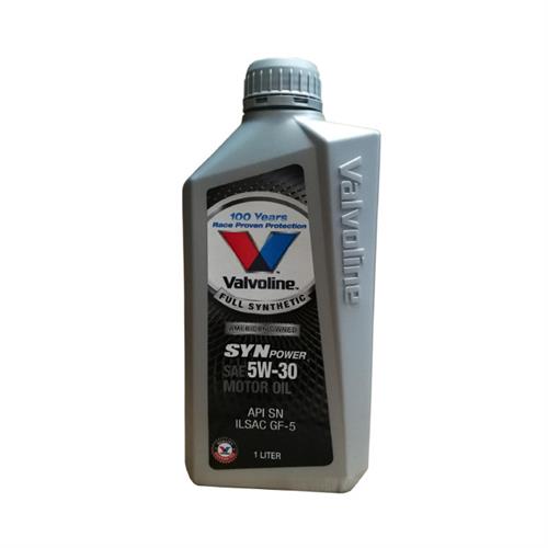 Valvoline 1L Synthetic Oil - SynPower 5W-30 SN PLUS 6