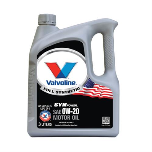 Valvoline 4/3L Synthetic Oil - SynPower 0W-20 SP