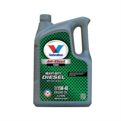 Valvoline 5L Diesel Motor Oil - All Fleet E500 15W-40