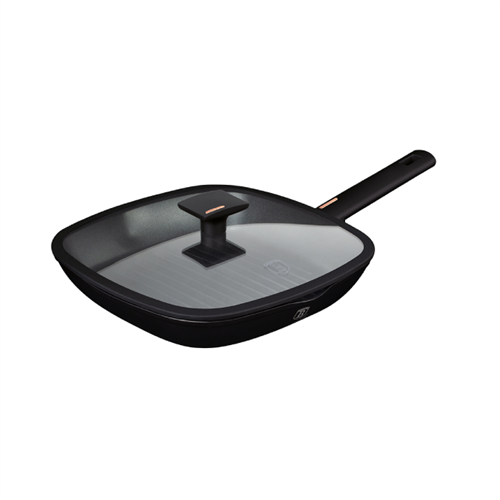 Berlinger Haus Grill Pan with Lid Monaco Collection - 28Cm