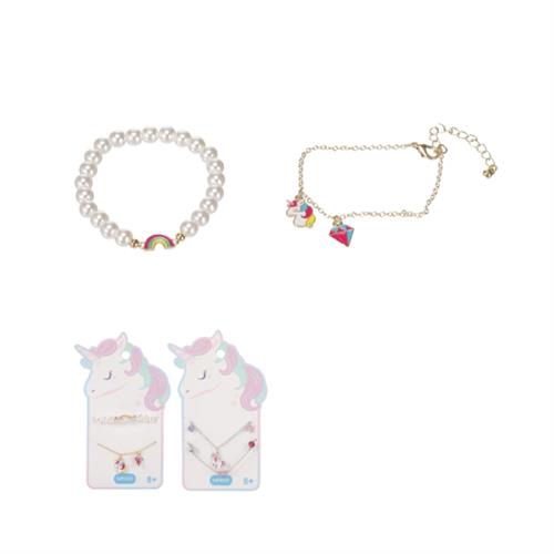 MINISO Rainbow and Heart Bracelets - 2 Pcs