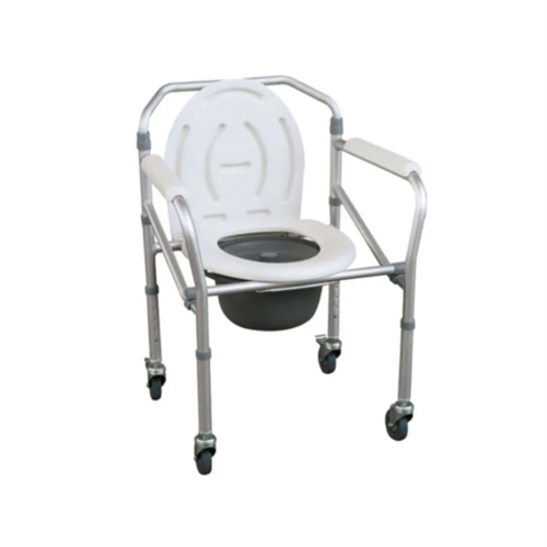 Commode Chair with Wheels