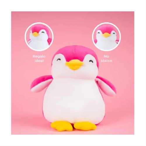 Miniso 17cm Small Mini Pen Plush Toy Dark Pink