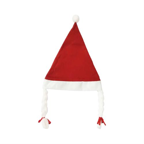 MINISO Christmas Hat with Braids