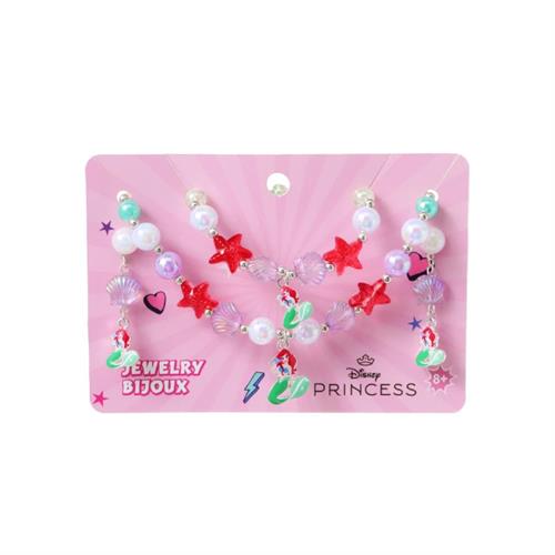 MINISO Disney Princess Collection Jewelry Set 4 Pcs - The Little Mermaid