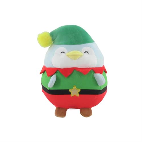 MINISO Mini Family Christmas Eve 8 inch Plush Toy - Penguin