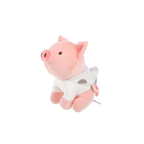 MINISO Piglet Plush Toy - Cow Hoodie