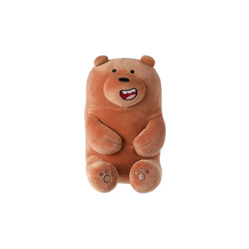 MINISO We Bare Lovely Sitting Plush toy - Grizzly